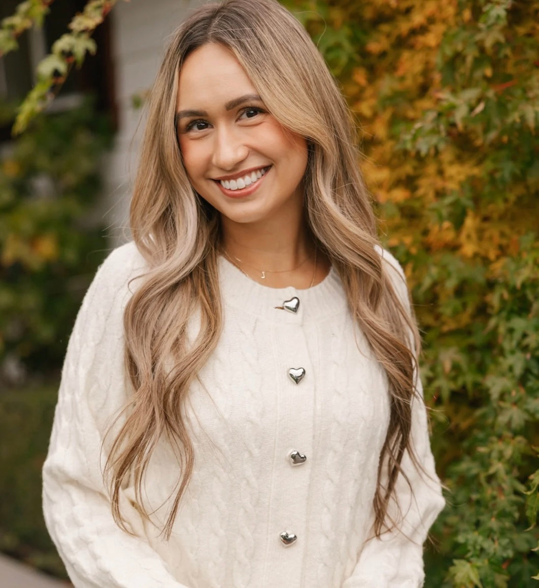 Smash & Tess BELLA Cardigan - Soft Cream