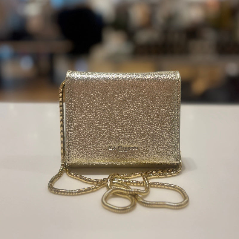 LA COUTTS "Kay" Mini Crossbody with Chain
