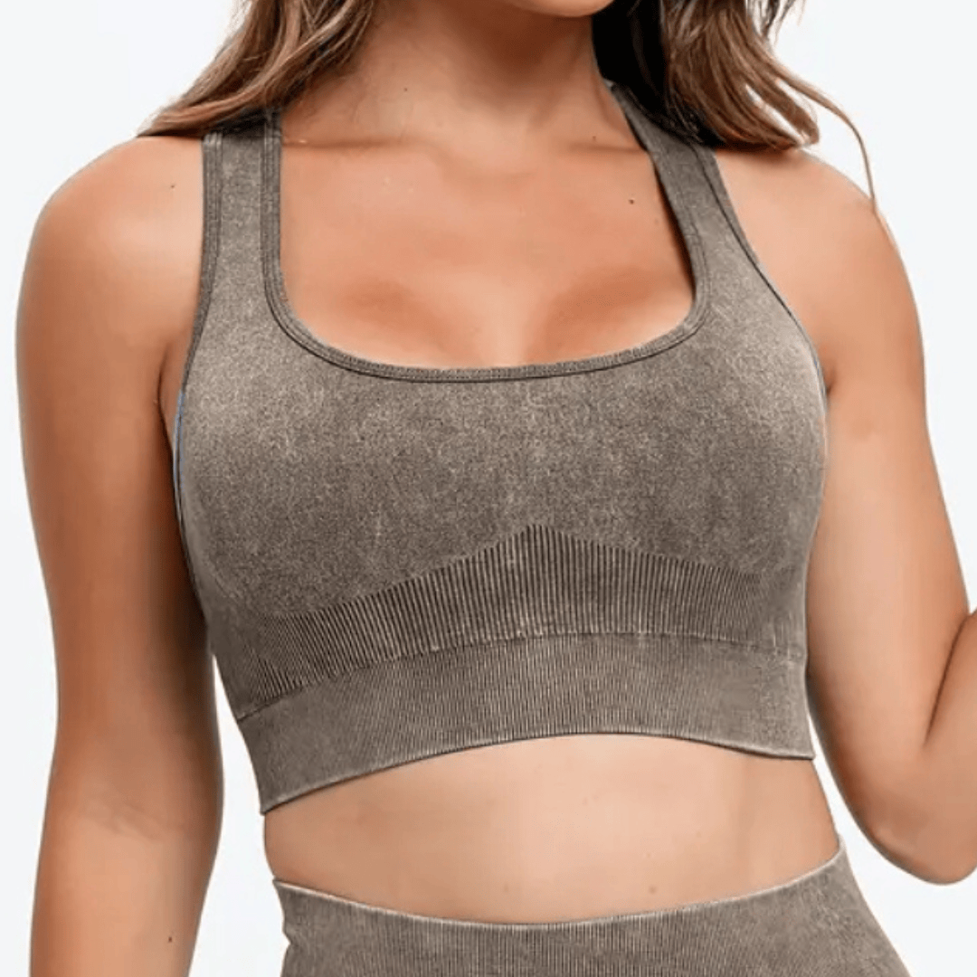 Run Free by Vee - Vintage Wash Active Bra