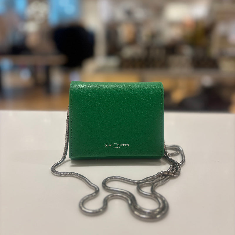 LA COUTTS "Kay" Mini Crossbody with Chain