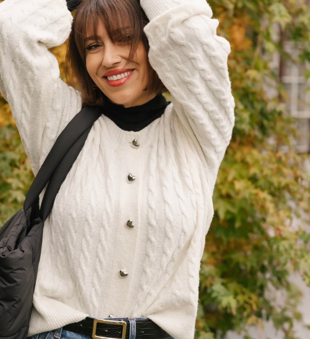 Smash & Tess BELLA Cardigan - Soft Cream