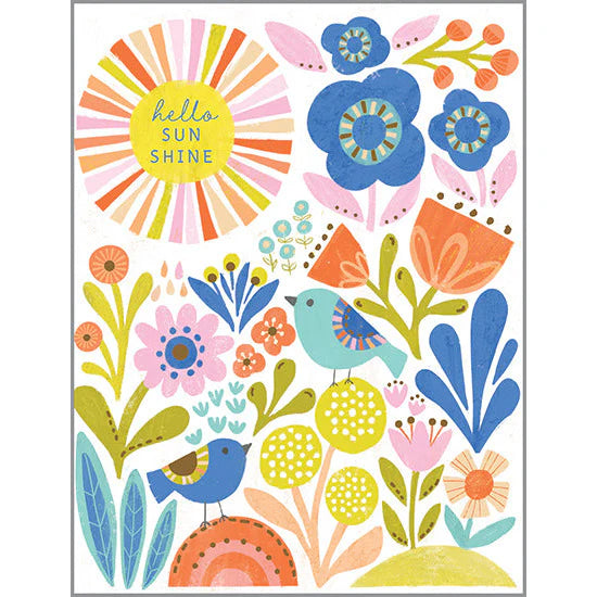 Gina B Designs "Hello Sun Shine" Greeting Card