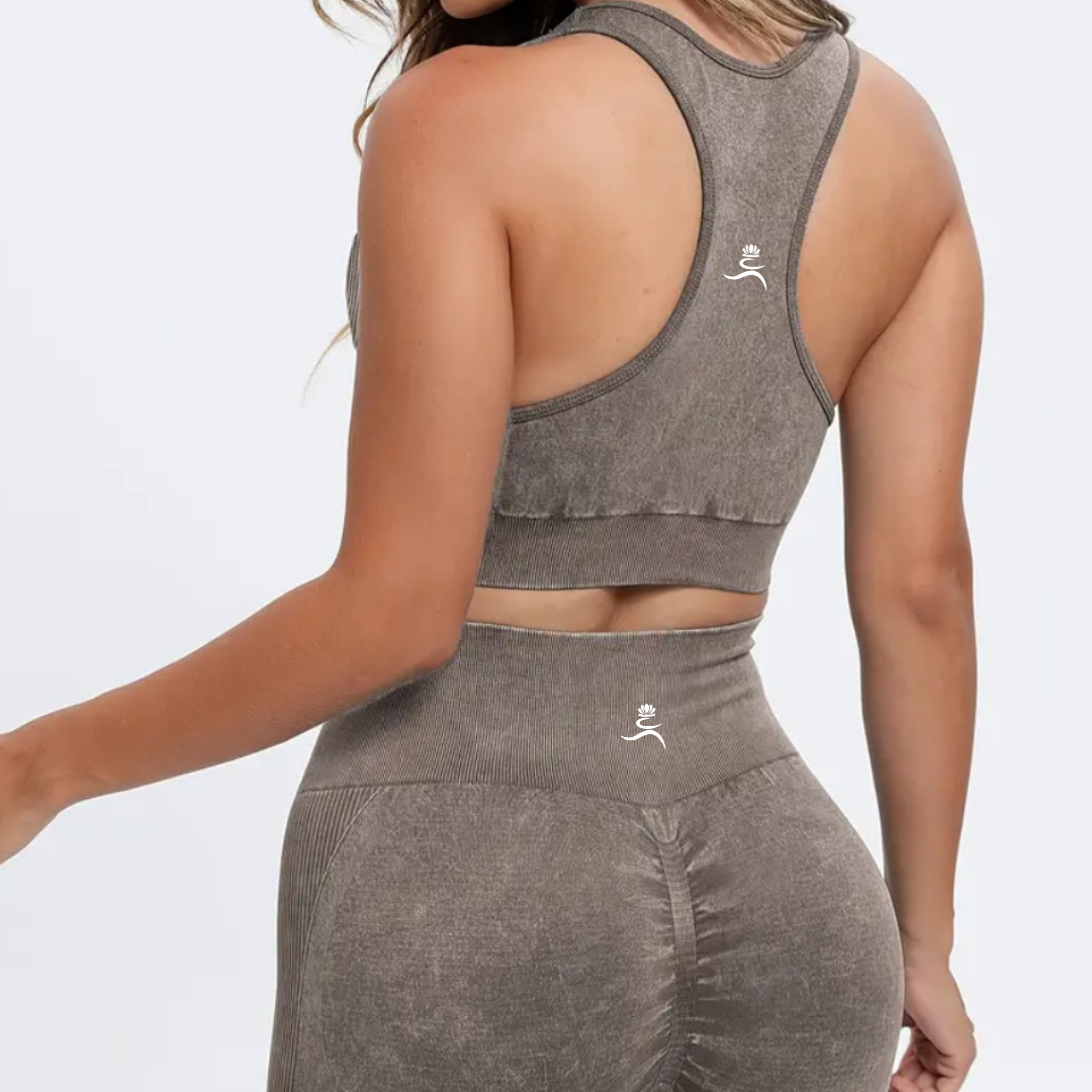 Run Free by Vee - Vintage Wash Active Bra