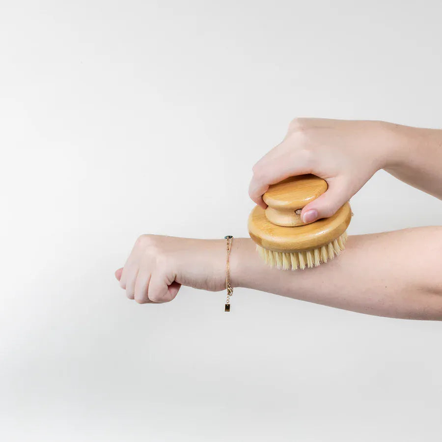 The Bare Home Bamboo Dry Body Brush