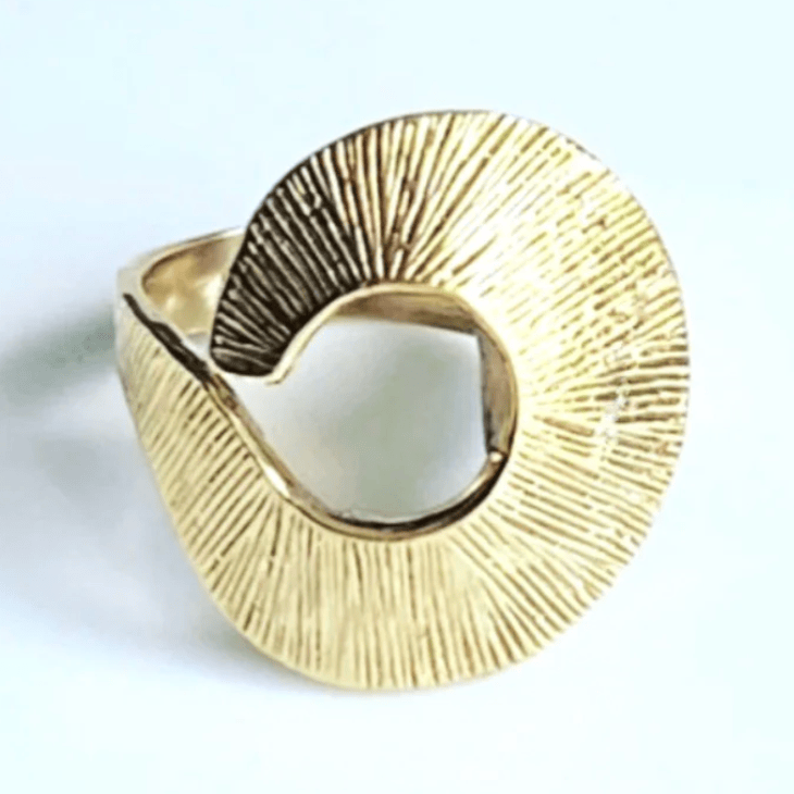 Love Not Fear APHRODITE Brass Ring