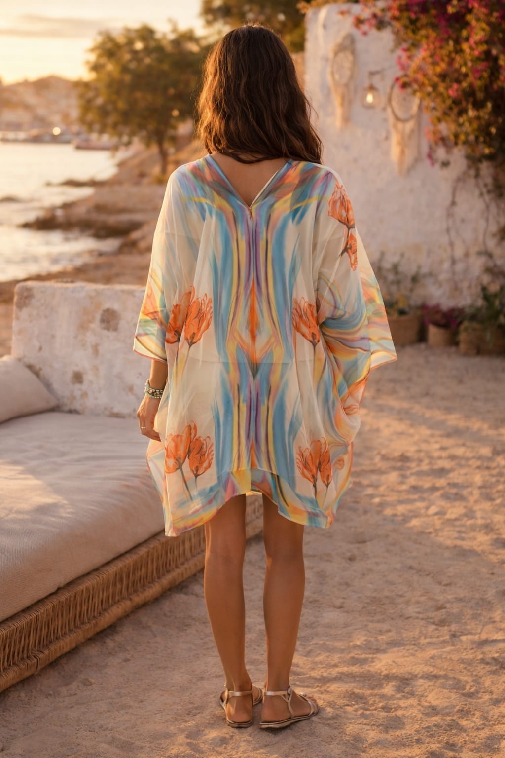 BAZ Kimono - Watercolour Floral