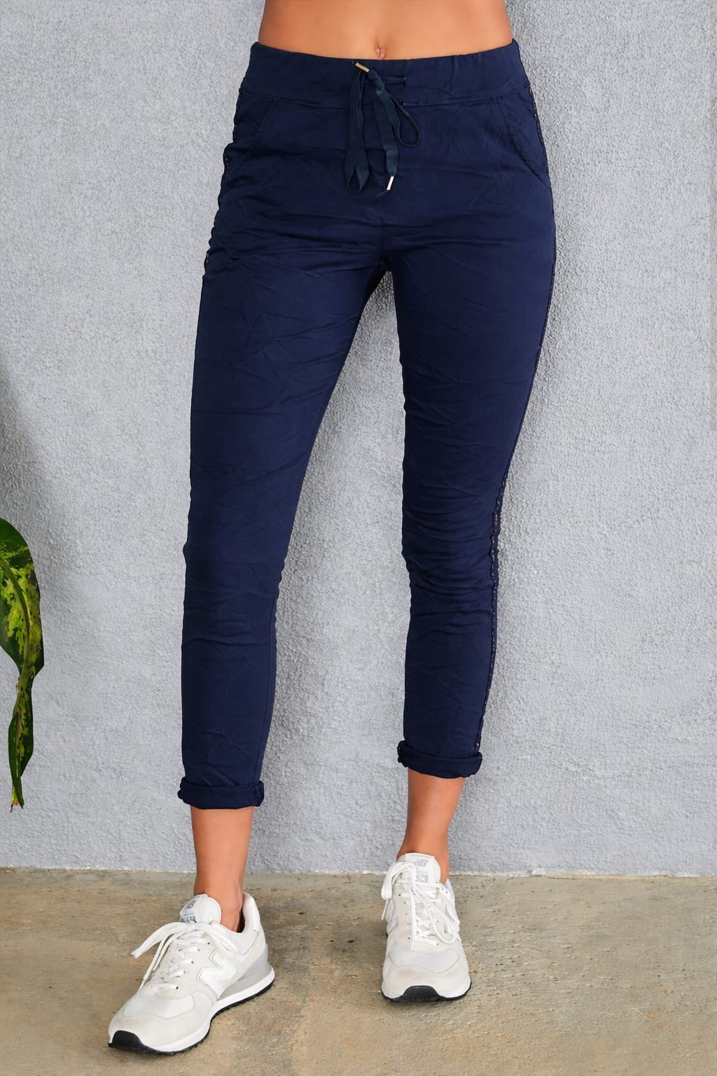 BAZ Apparel - Magic Stretch Joggers with Studs