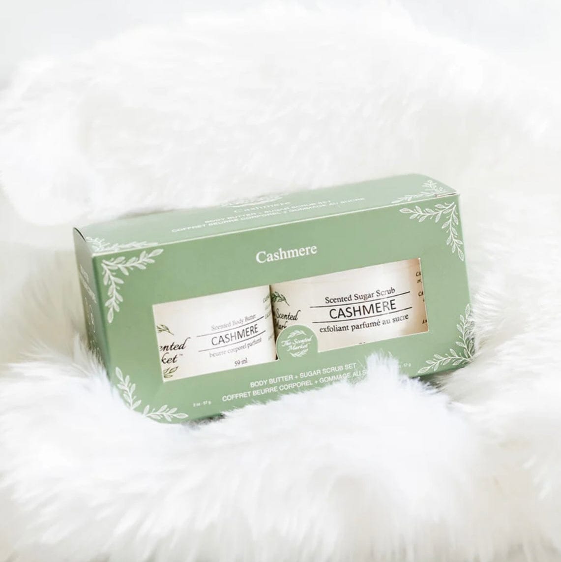 The Scented Market - Mini Body Butter & Scrub CASHMERE Gift Set