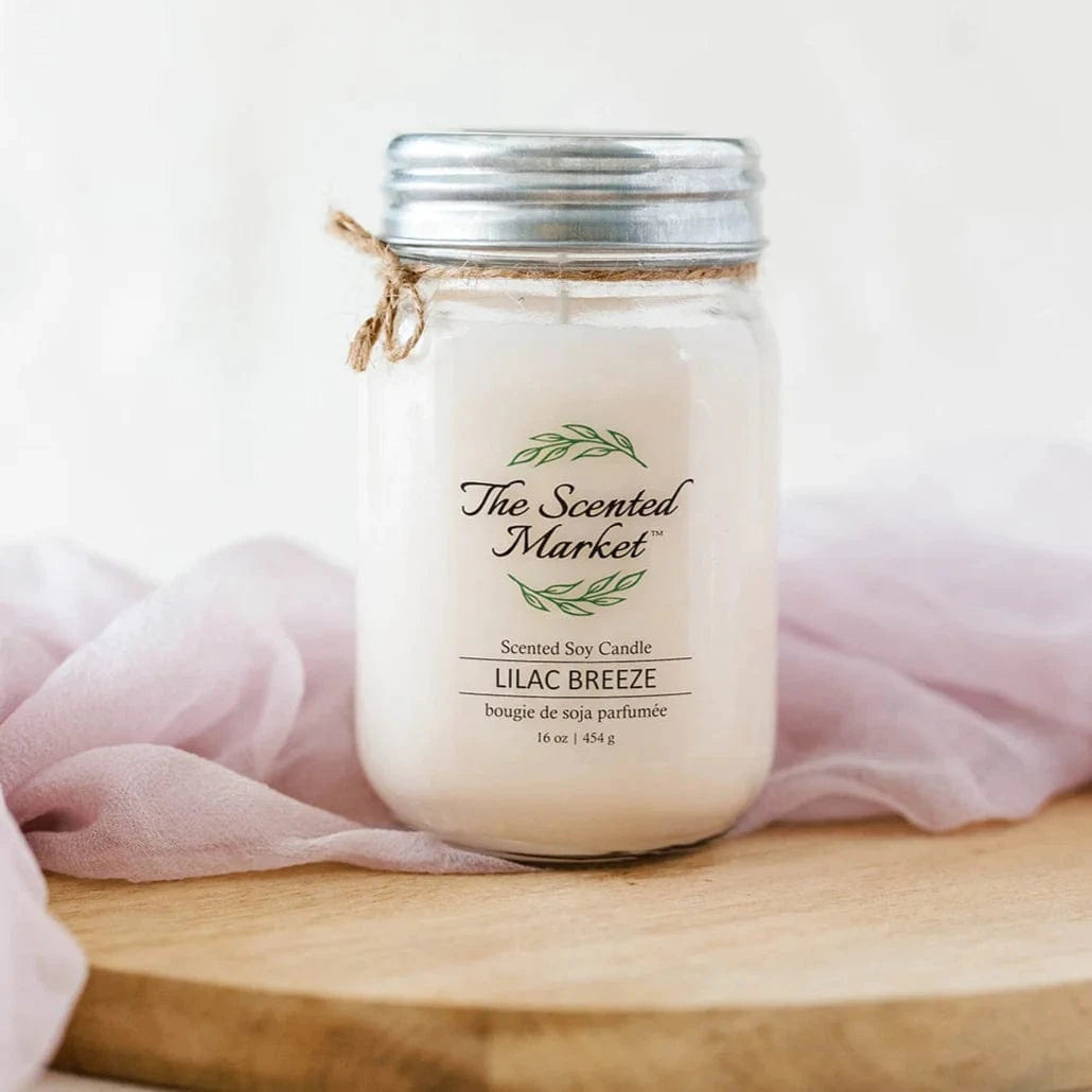 The Scented Market - LILAC BREEZE Soy Wax Candle