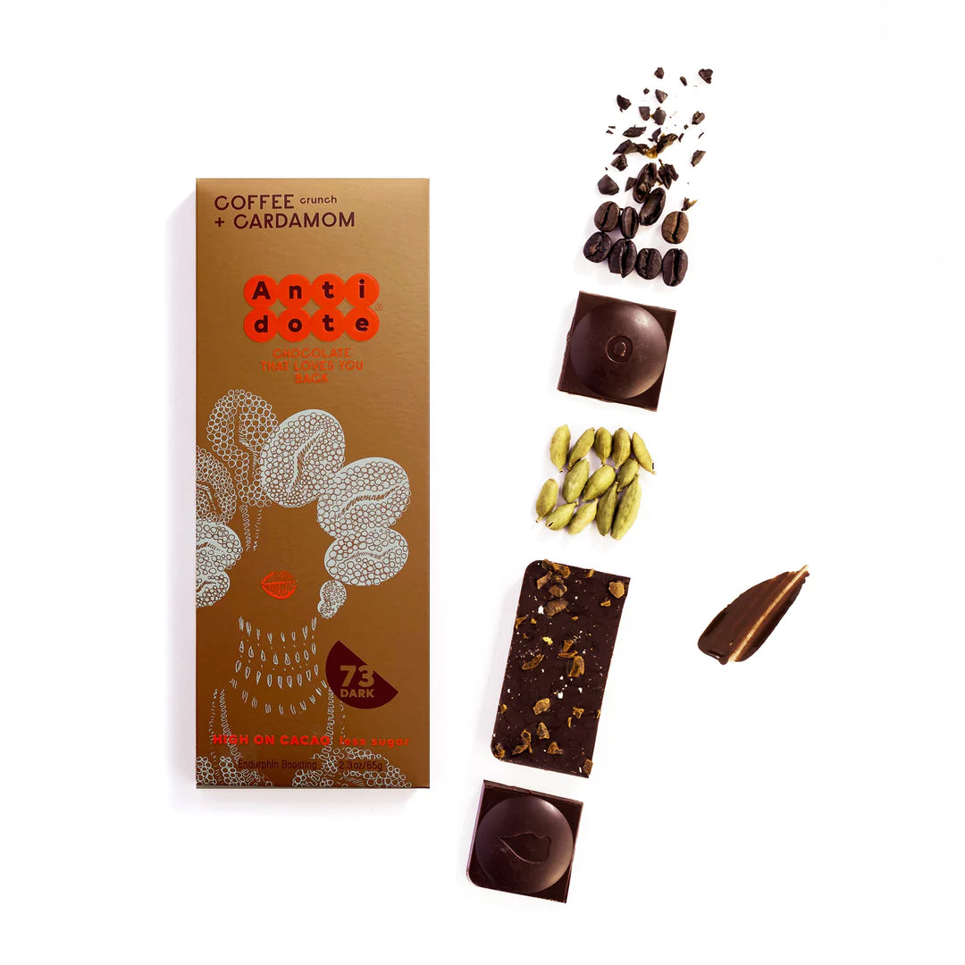 Antidote Chocolate - Coffee + Cardamom