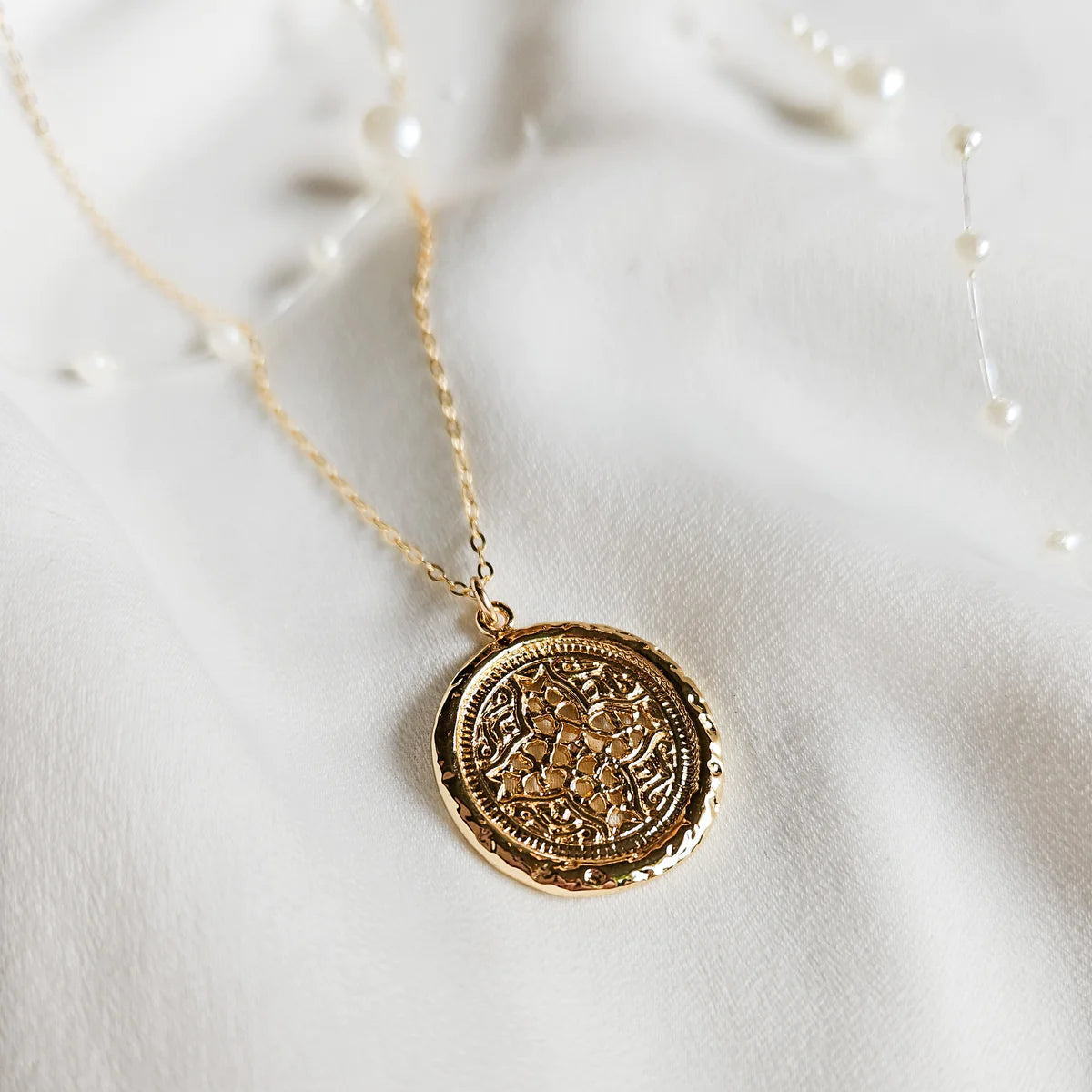 Rock Paper Pretty - FIORA 14k Gold-Filled Necklace 18"