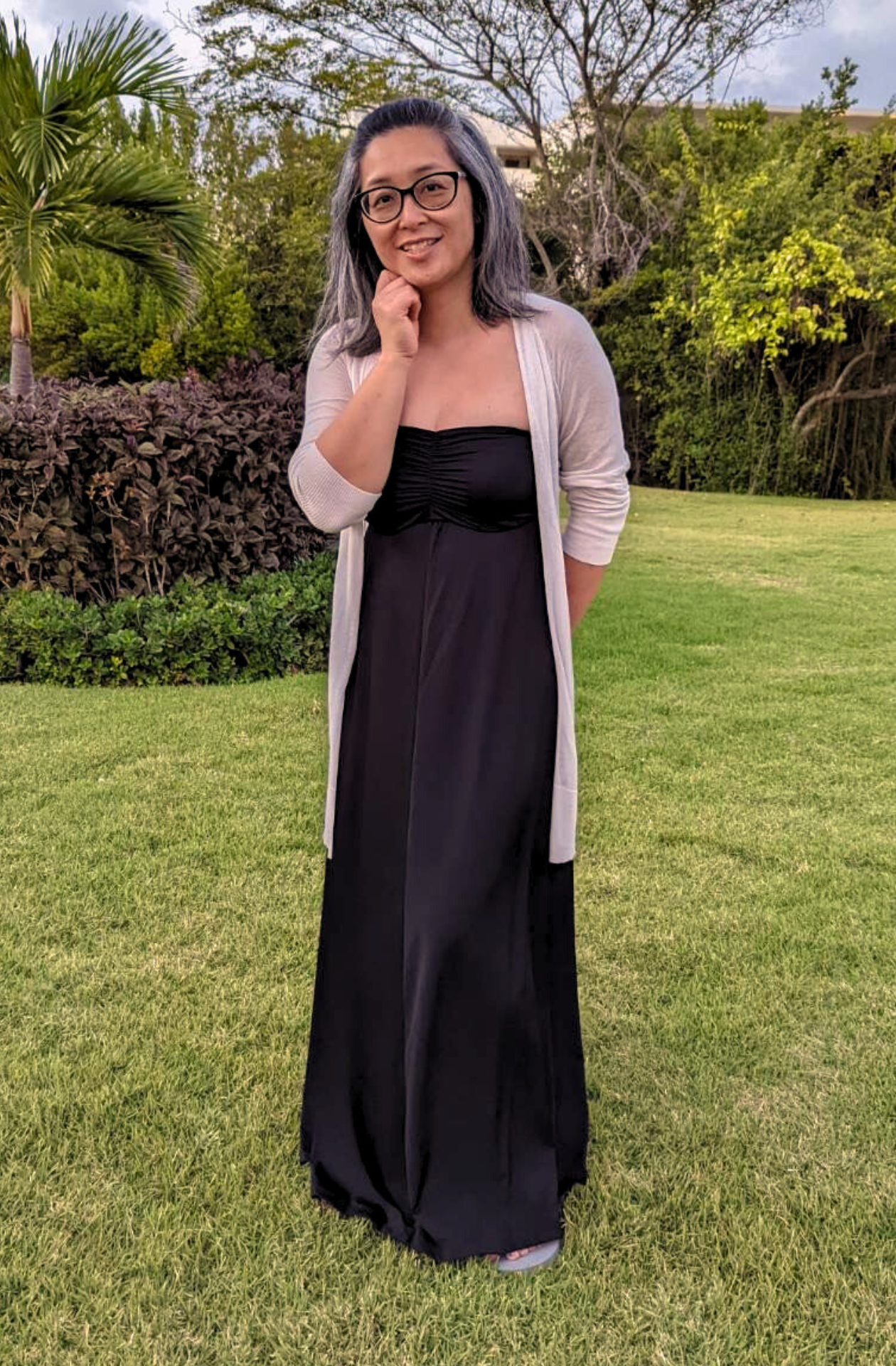 HENKAA Viola Maxi Dress - Night Black