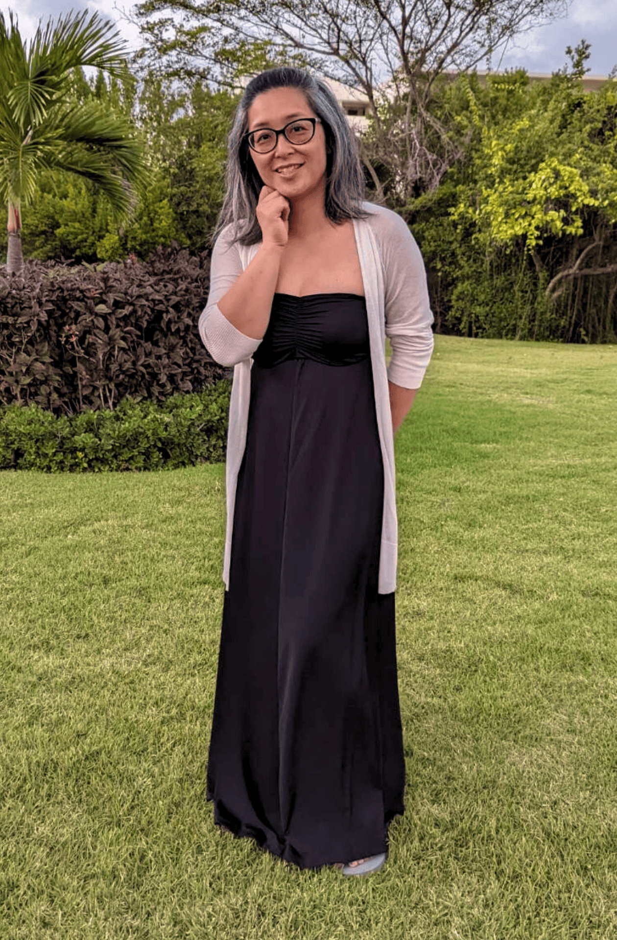 HENKAA Viola Maxi Dress - Night Black