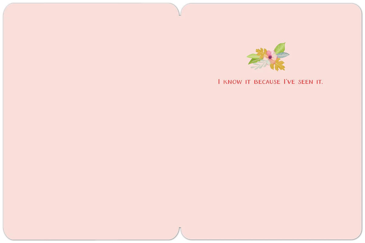 Willow & Ivy Press STRONG AS HELL Greeting Card