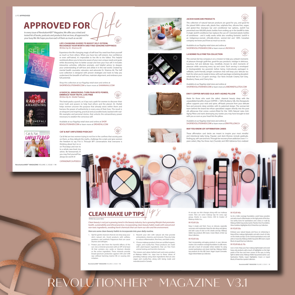 RevolutionHer™ Magazine V3.1 featuring Sarah Baeumler