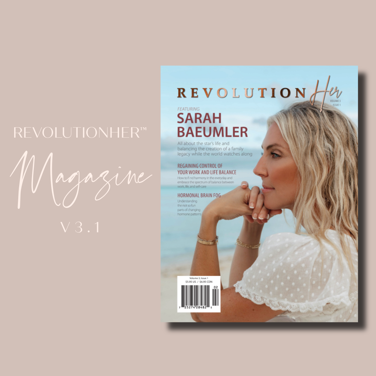 RevolutionHer™ Magazine V3.1 featuring Sarah Baeumler