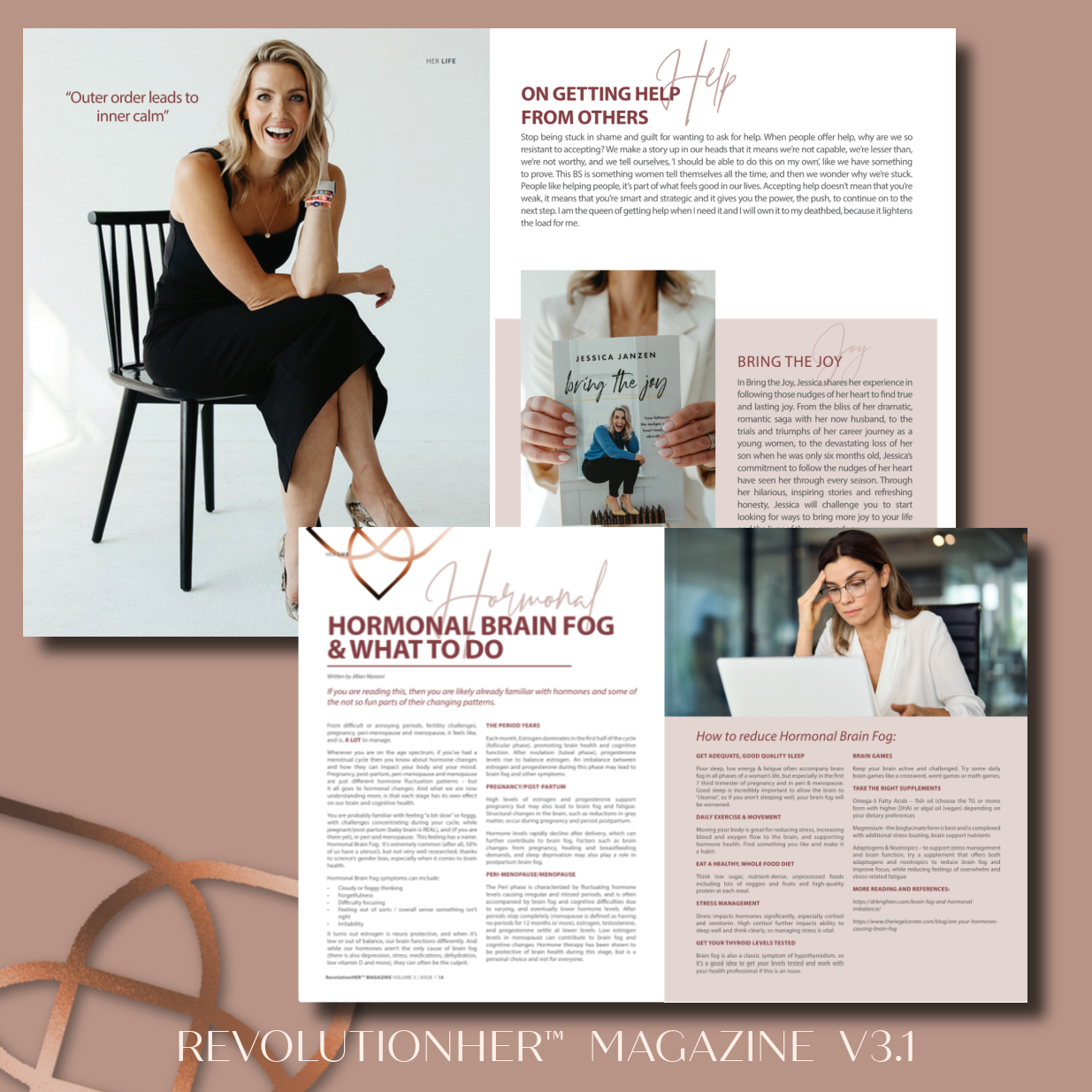 RevolutionHer™ Magazine V3.1 featuring Sarah Baeumler