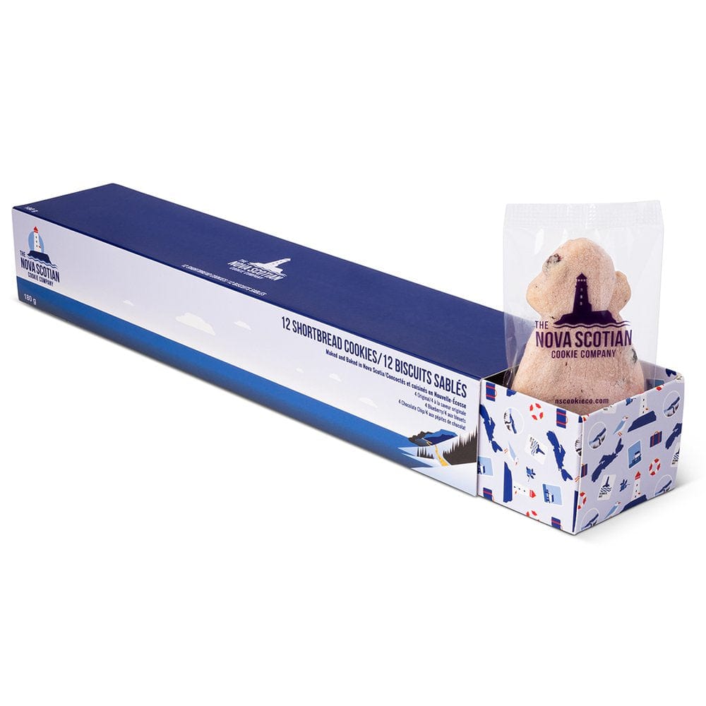 The Nova Scotian Cookie Co - 12 Pack Cookie Box