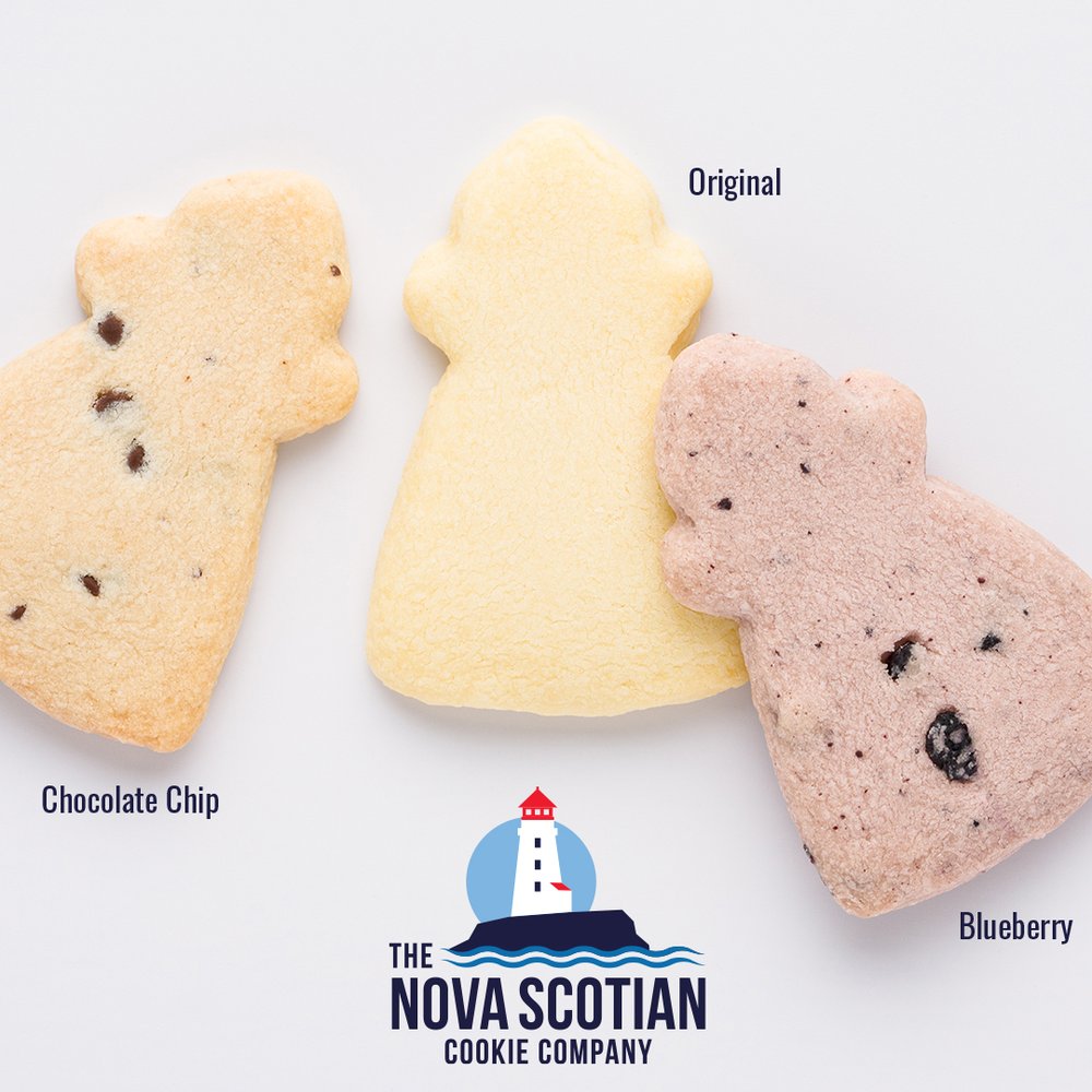 The Nova Scotian Cookie Co - 12 Pack Cookie Box