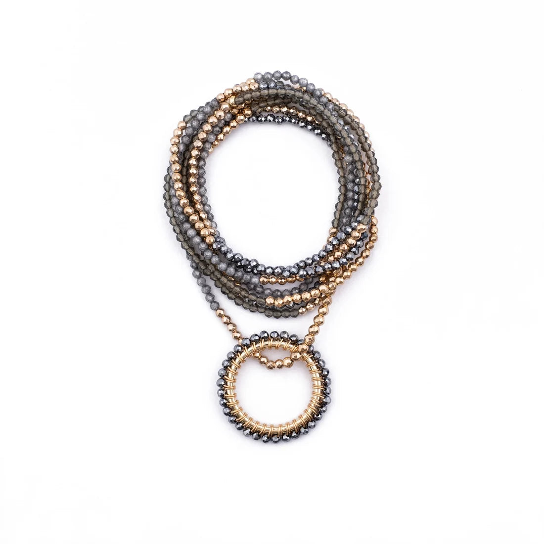 Savuti HAYLEY Necklace Gold Black
