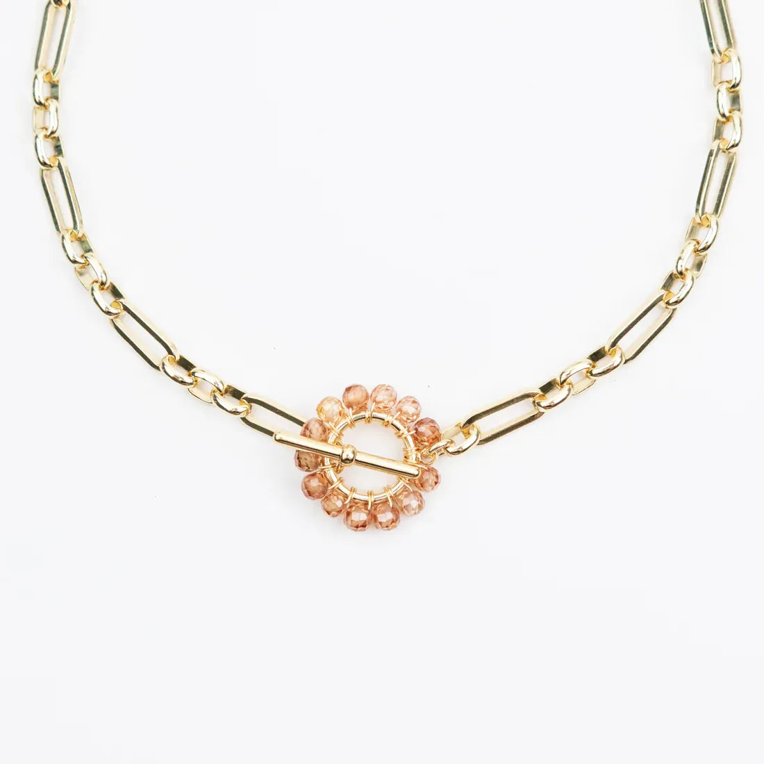 Savuti FOB Necklace - Champagne