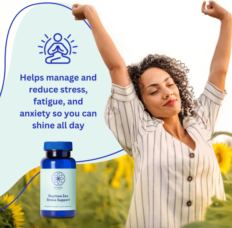 NIYAMA Daytime Zen Stress Support Supplement