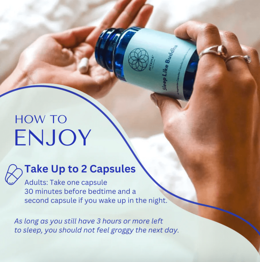 NIYAMA Sleep Like Buddha Natural Sleep Supplement