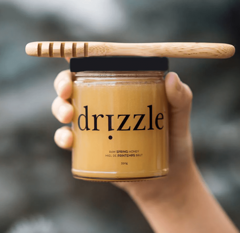 DRIZZLE Golden Raw Honey 375g