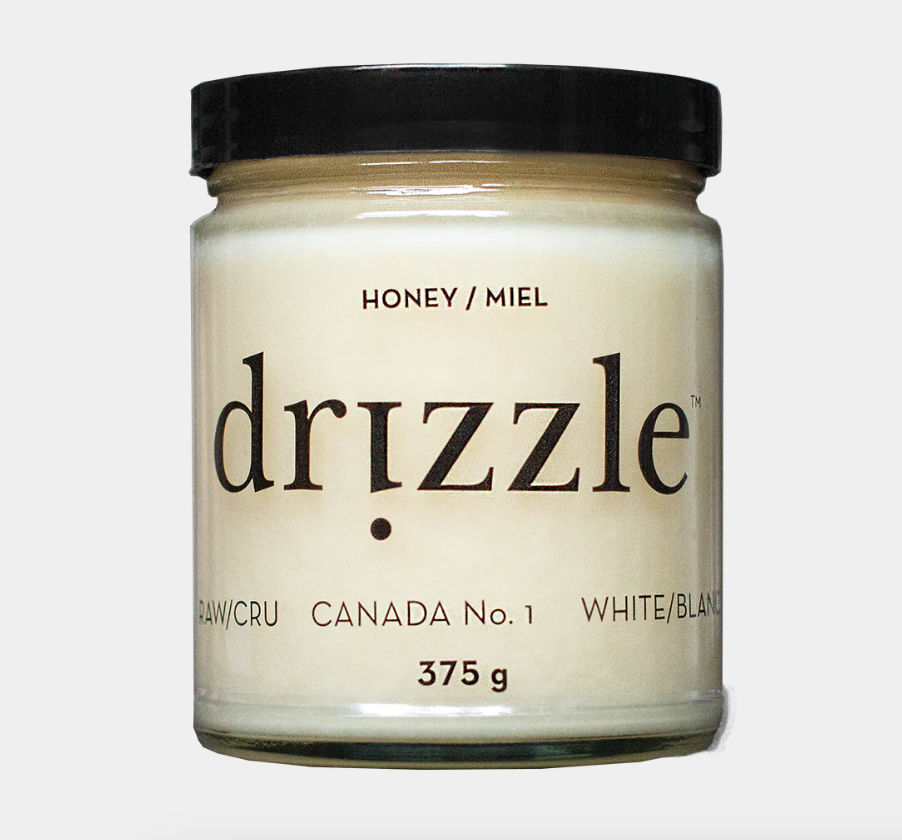DRIZZLE White Raw Honey 375g