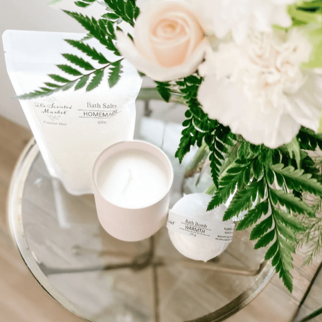 The Scented Market - Home Candle Collection BATHROOM Clay Jar