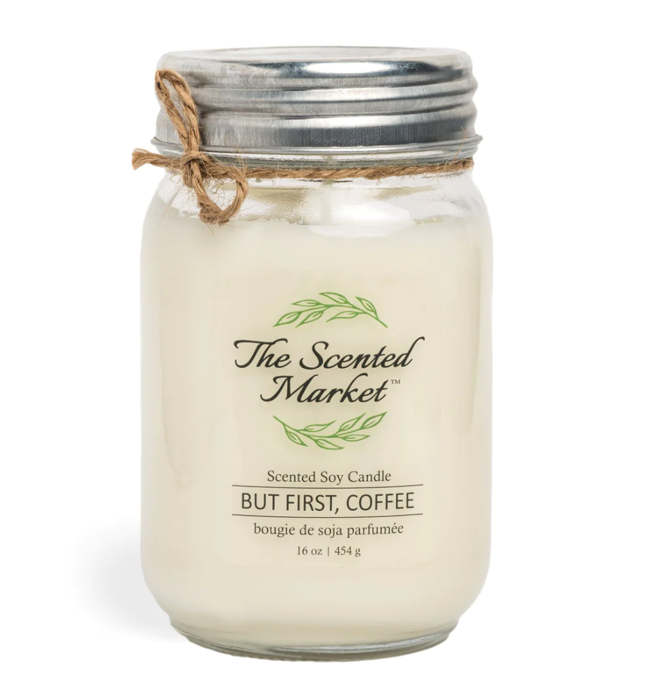 The Scented Market - But First, Coffee Soy Wax Candle