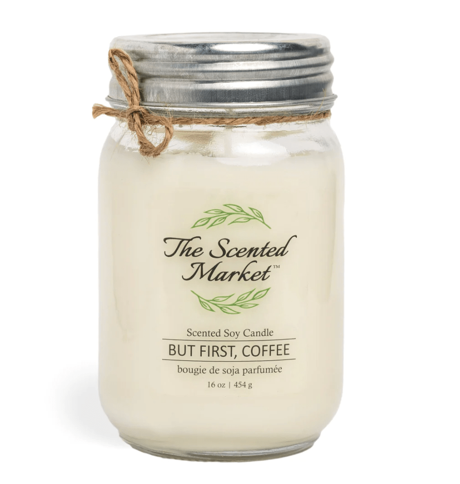 The Scented Market - BUT FIRST, COFFEE Soy Wax Candle