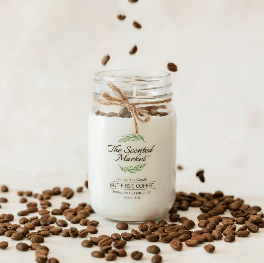 The Scented Market - BUT FIRST, COFFEE Soy Wax Candle