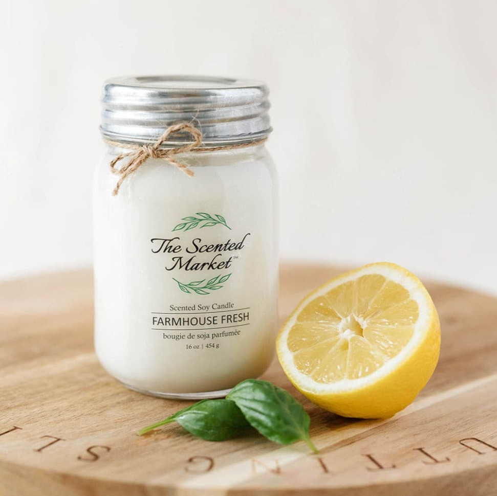 The Scented Market - FARMHOUSE FRESH Soy Wax Candle