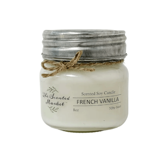 The Scented Market - FRENCH VANILLA Soy Wax Candle
