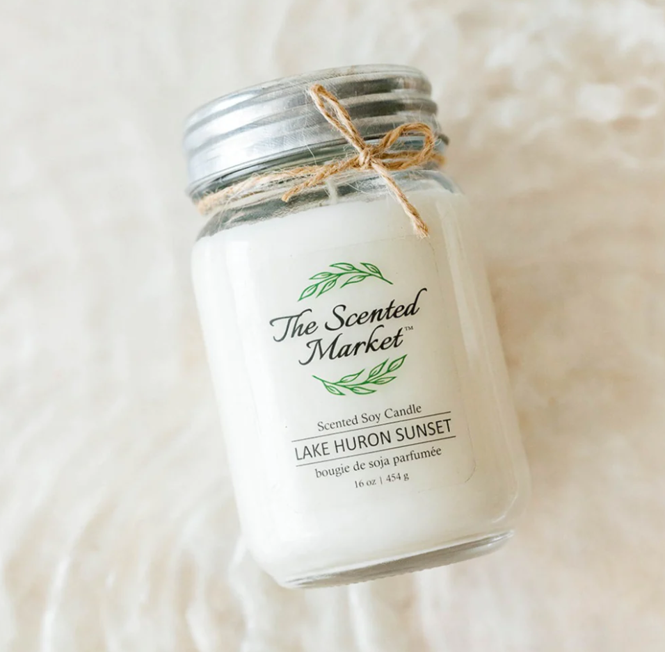 The Scented Market - Lake Huron Sunset Soy Wax Candle