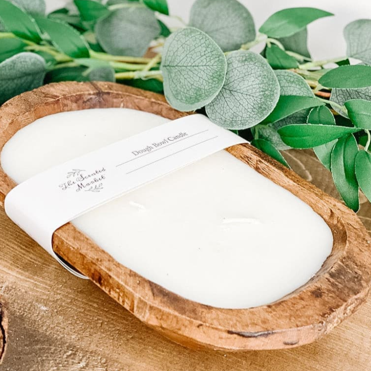 The Scented Market - EUCALYPTUS LAVENDER Dough Bowl