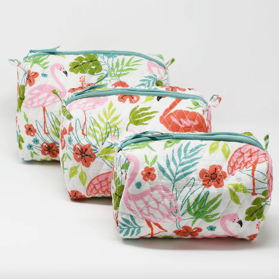 Mahogany FLAMINGO Pouch