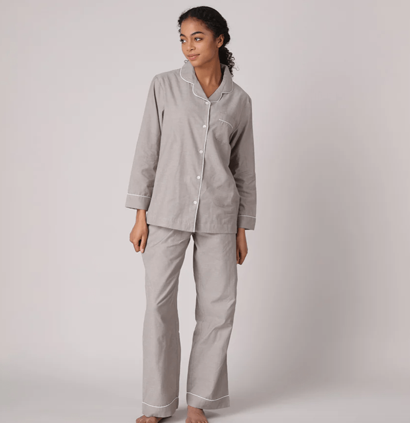 Mahogany CHAMBRAY Pyjama Set