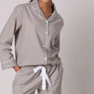 Mahogany CHAMBRAY Pyjama Set