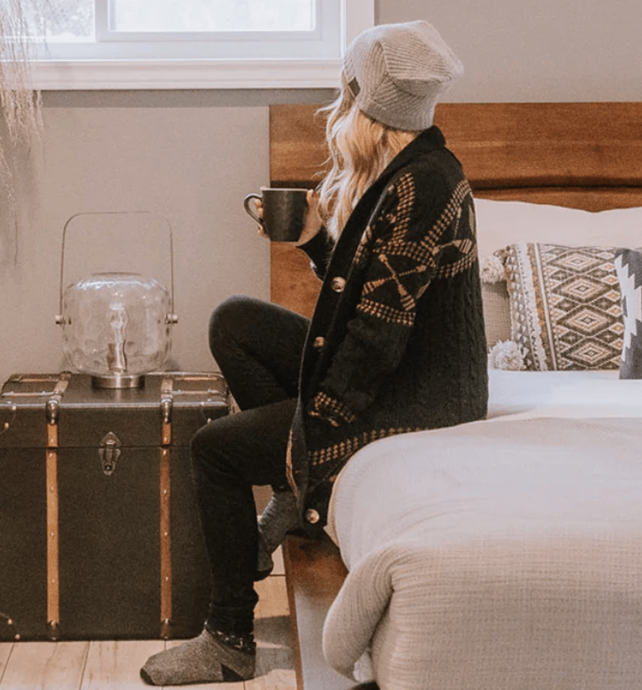 Canoe & Lake Traveler Knit Sweater