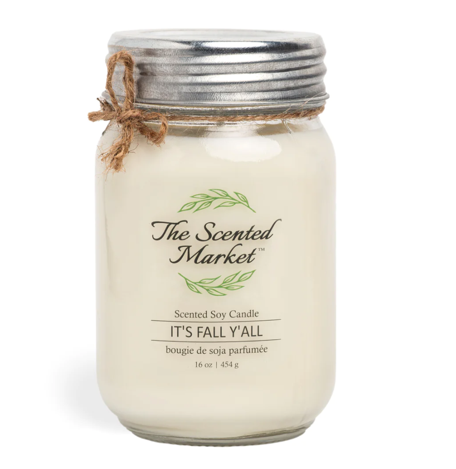 The Scented Market - IT'S FALL Y'ALL Soy Wax Candle