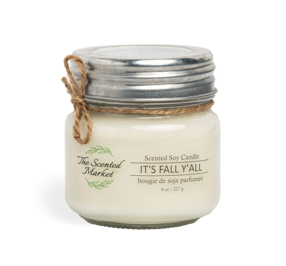 The Scented Market - IT'S FALL Y'ALL Soy Wax Candle