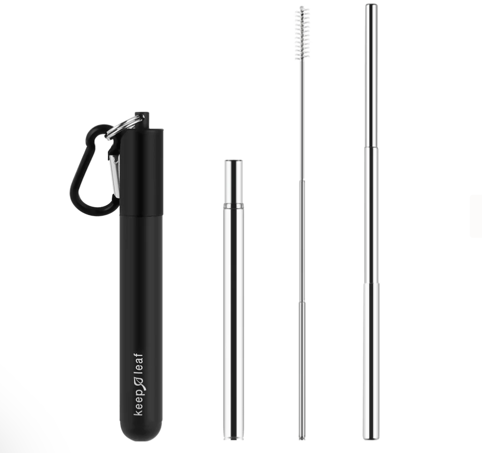Keep Leaf Collapsible Straw