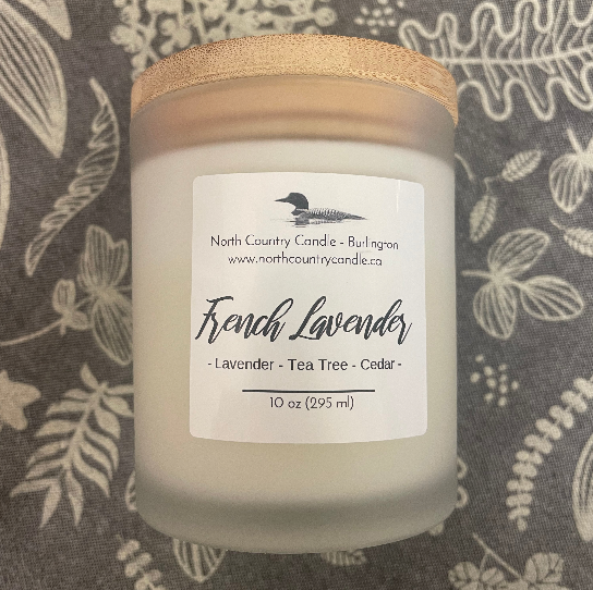 North Country Candle - French Lavender Soy Candle (10oz)