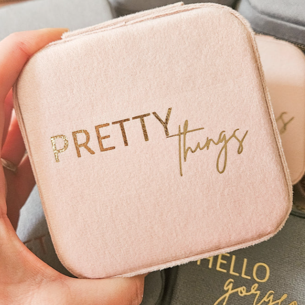 Rock Paper Pretty - Luxe Velvet Jewelry Box