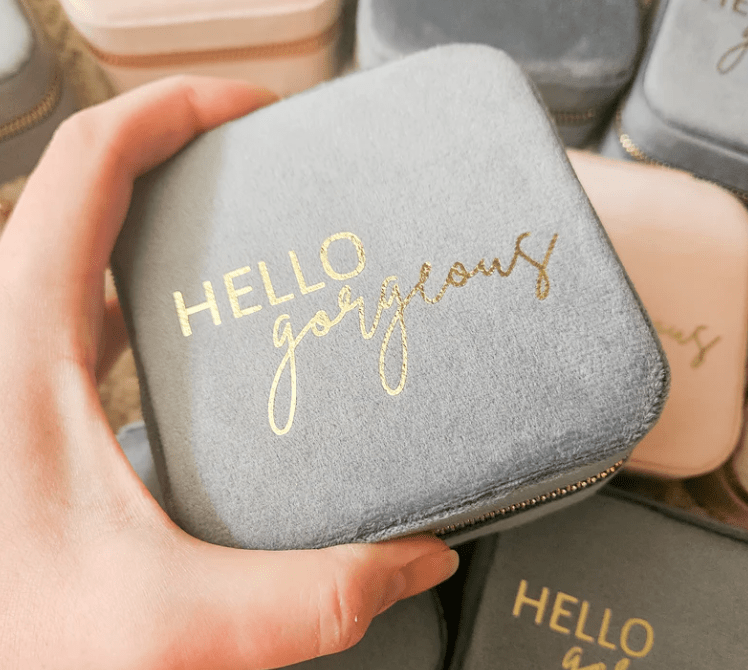 Rock Paper Pretty - Luxe Velvet Jewelry Box