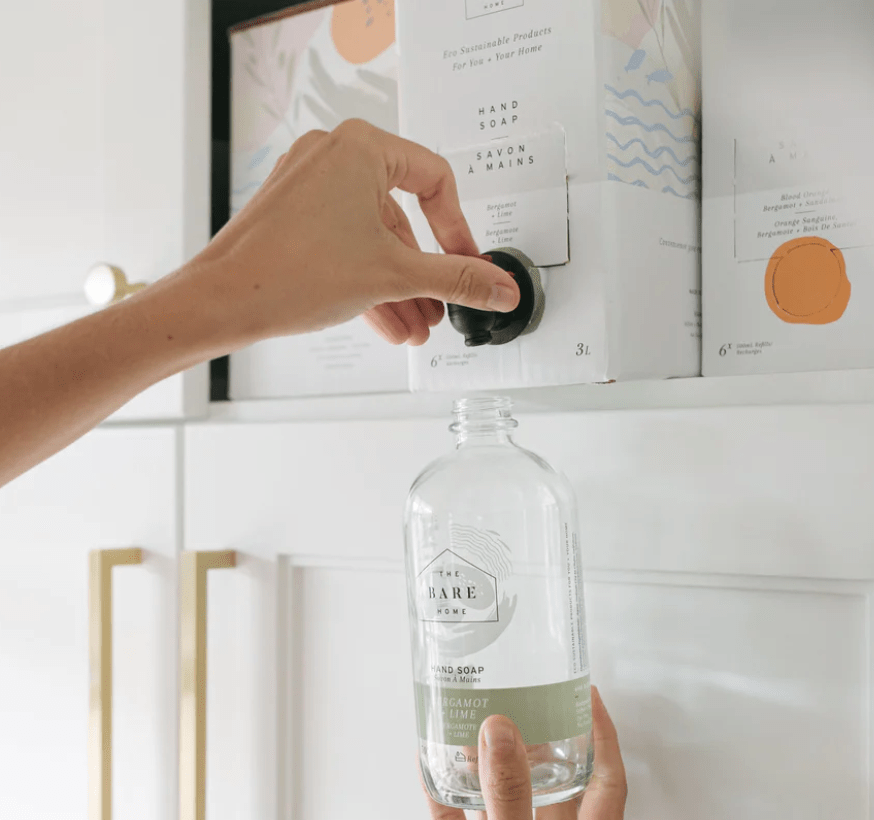 The Bare Home Dish Soap - Bergamot Lime