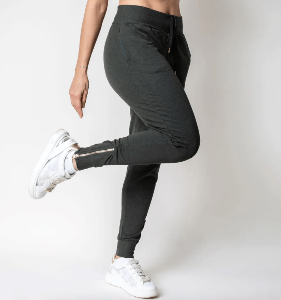 Olive + Splash High Waisted Bamboo Joggers