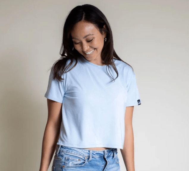 Olive + Splash Bamboo Tee